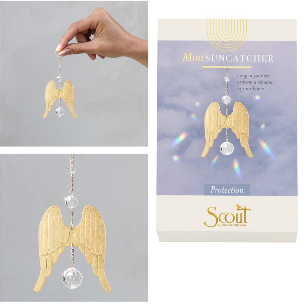 Scout Gold Mini Suncatcher NIB